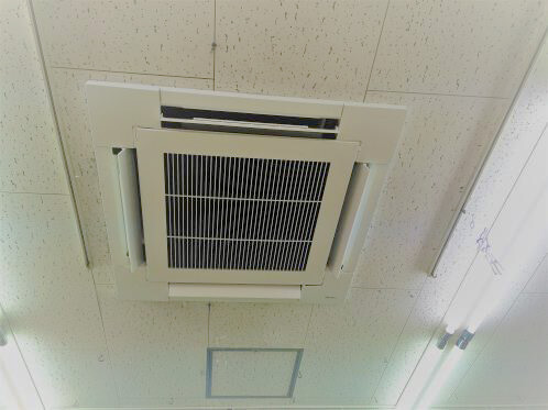 天井カセット型エアコン交換