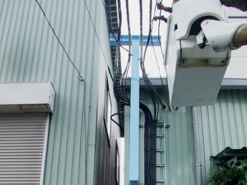 高圧ケーブル改修工事